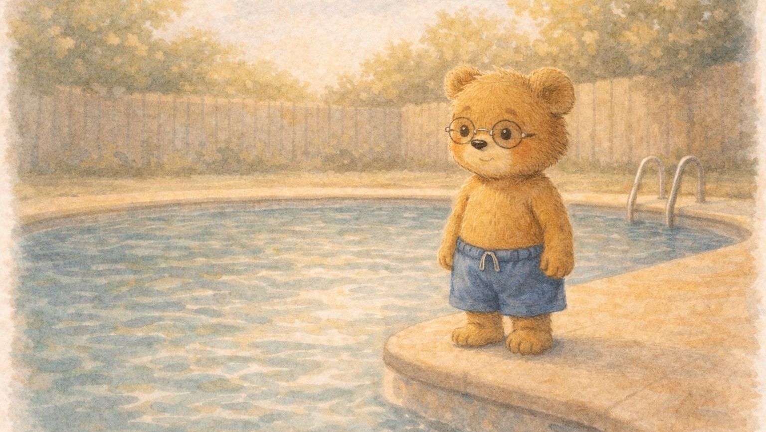 Jimmy Bear and the Big Swim book cover
