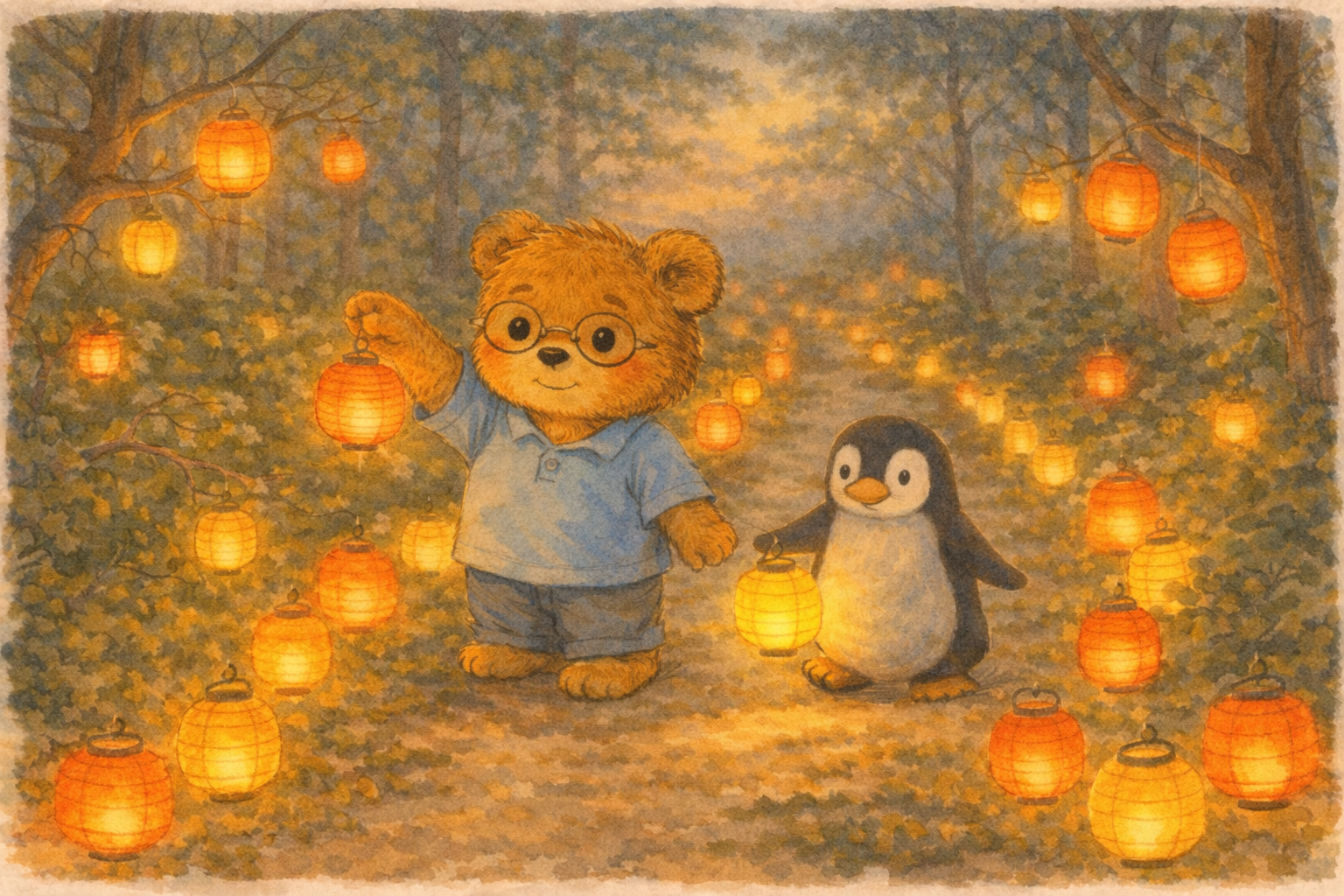 Jimmy Bear and the Lantern Path book cover